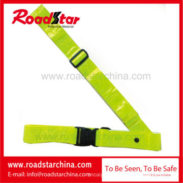 Ajustable Safety Reflective Waist Belt for Guard